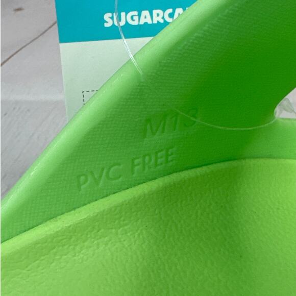 Reef Oasis Double Up Lime Cushioned Water Friendly Slides Sandals Mens Size 13 - Picture 10 of 10